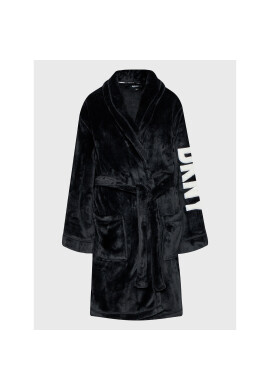DKNY Халат YI2122605F Черен - Pepit.bg