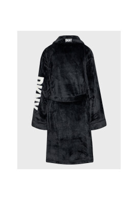 DKNY Халат YI2122605F Черен - Pepit.bg