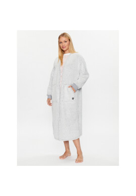 DKNY Халат YI2222599 Сив Regular Fit - Pepit.bg