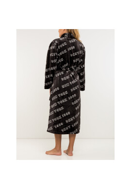 DKNY Халат YI2819417 Черен - Pepit.bg