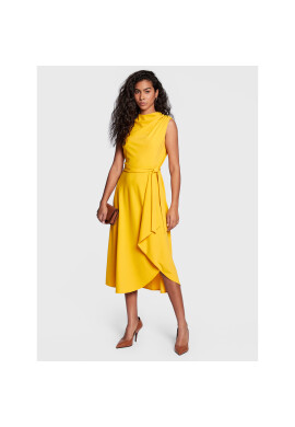 DKNY Коктейлна рокля DD2G1156 Жълт Regular Fit - Pepit.bg