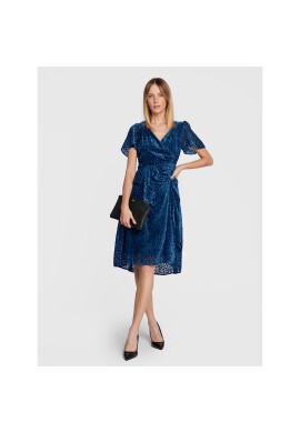 DKNY Коктейлна рокля DD2HF155 Син Regular Fit - Pepit.bg