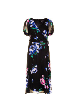 DKNY Коктейлна рокля DD0AY22A Черен Regular Fit - Pepit.bg