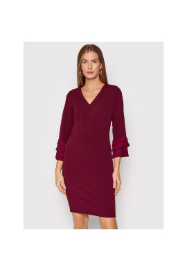DKNY Коктейлна рокля DD1H2105 Бордо Regular Fit - Pepit.bg