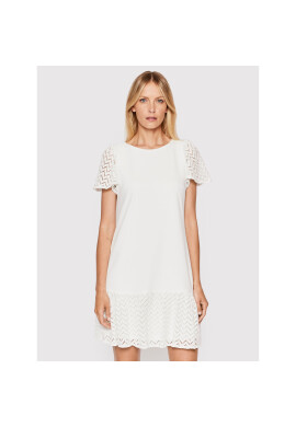 DKNY Коктейлна рокля DD2B1761 Бял Regular Fit - Pepit.bg