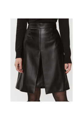 DKNY Кожена пола UG3S4181 Черен Regular Fit - Pepit.bg