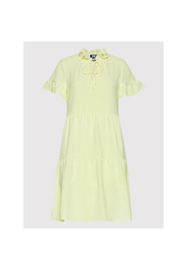 DKNY Лятна рокля DD2B7670 Жълт Regular Fit - Pepit.bg