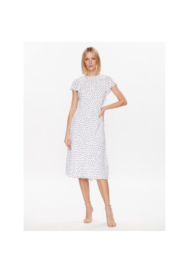 DKNY Лятна рокля DD3C3581 Бял Regular Fit - Pepit.bg