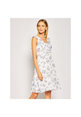 DKNY Лятна рокля DD9BY153 Бял Regular Fit - Pepit.bg