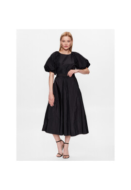 DKNY Миди пола P3ANTQBY Черен Regular Fit - Pepit.bg