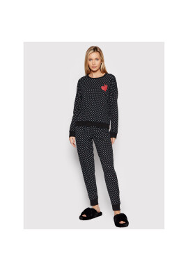 DKNY Пижама YI2222503F Черен Regular Fit - Pepit.bg