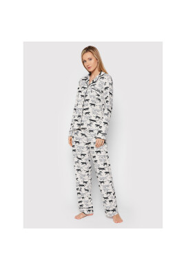 DKNY Пижама YI2722503F Бежов Regular Fit - Pepit.bg