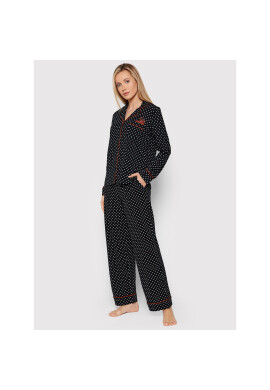 DKNY Пижама YI2722503F Черен Regular Fit - Pepit.bg