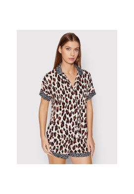 DKNY Пижама YI2822537 Бежов Regular Fit - Pepit.bg