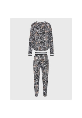 DKNY Пижама YI2822593 Черен Regular Fit - Pepit.bg