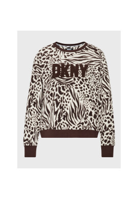 DKNY Пижама YI2822603F Бял Regular Fit - Pepit.bg