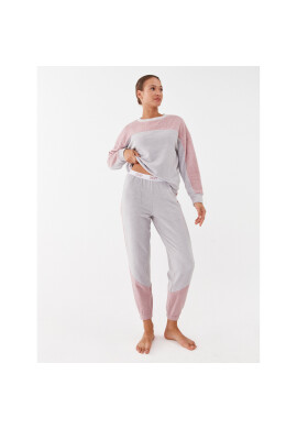 DKNY Пижама YI2822674 Сив Regular Fit - Pepit.bg