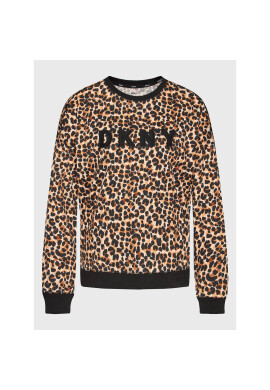 DKNY Пижама YI2919259 Кафяв Regular Fit - Pepit.bg