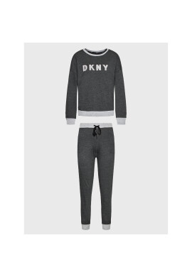 DKNY Пижама YI2919259 Сив Regular Fit - Pepit.bg