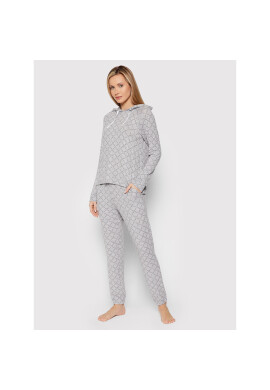 DKNY Пижама YI2922501 Сив Regular Fit - Pepit.bg