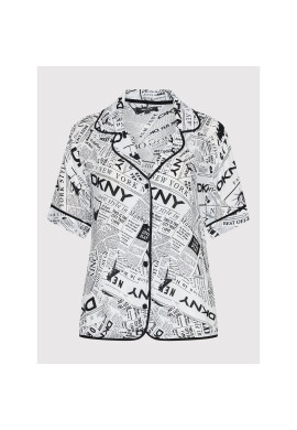 DKNY Пижама YI2922526 Бял Regular Fit - Pepit.bg