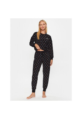 DKNY Пижама YI2922590 Черен Regular Fit - Pepit.bg