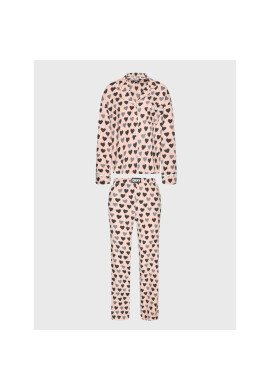 DKNY Пижама YI2922603F Розов Regular Fit - Pepit.bg