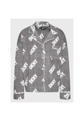 DKNY Пижама YI2922603F Сив Regular Fit - Pepit.bg