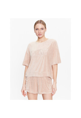 DKNY Пижама YI2922654 Бежов Regular Fit - Pepit.bg