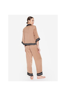 DKNY Пижама YI2922661 Кафяв Regular Fit - Pepit.bg