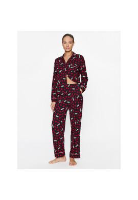 DKNY Пижама YI2922684F Черен Regular Fit - Pepit.bg