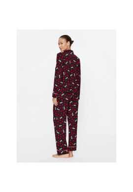 DKNY Пижама YI2922684F Черен Regular Fit - Pepit.bg