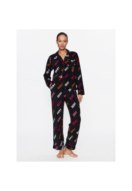 DKNY Пижама YI2922686F Черен Regular Fit - Pepit.bg