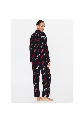 DKNY Пижама YI2922686F Черен Regular Fit - Pepit.bg