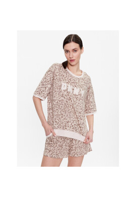 DKNY Пижама YI3919259 Бежов Regular Fit - Pepit.bg