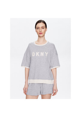 DKNY Пижама YI3919259 Сив Regular Fit - Pepit.bg