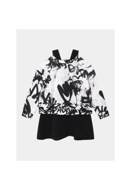 DKNY Плетена рокля D32888 D Черен Regular Fit - Pepit.bg