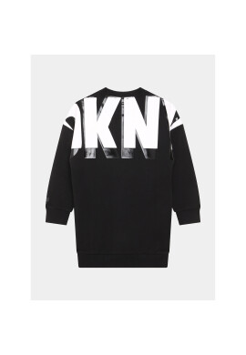 DKNY Плетена рокля D32894 D Черен Regular Fit - Pepit.bg