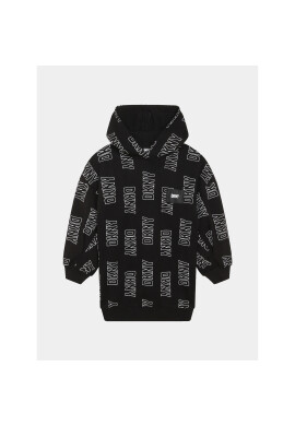 DKNY Плетена рокля D32902 S Черен Regular Fit - Pepit.bg