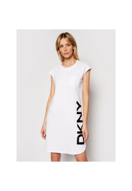 DKNY Плетена рокля P0RD1B2J Бял Regular Fit - Pepit.bg