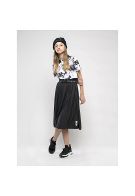 DKNY Плисирана пола D33616 D Черен Regular Fit - Pepit.bg