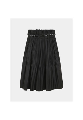 DKNY Плисирана пола D33616 D Черен Regular Fit - Pepit.bg
