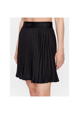 DKNY Плисирана пола P3ANUO53 Черен Regular Fit - Pepit.bg