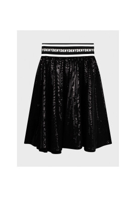 DKNY Пола тип трапец D33596 S Черен Regular Fit - Pepit.bg