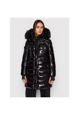 DKNY Пухено яке DL1MPF94 Черен Regular Fit - Pepit.bg