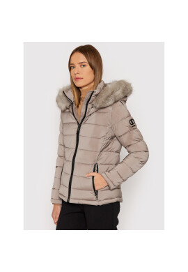 DKNY Пухено яке DL1MPG50 Бежов Regular Fit - Pepit.bg