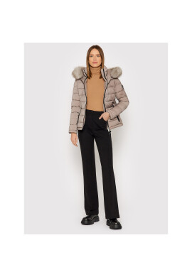 DKNY Пухено яке DL1MPG50 Бежов Regular Fit - Pepit.bg