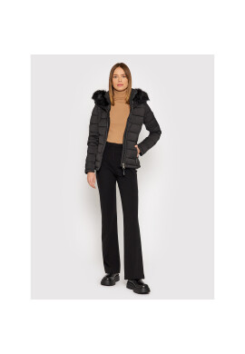 DKNY Пухено яке DL1MPG50 Черен Regular Fit - Pepit.bg