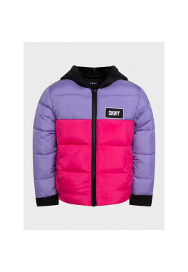 DKNY Пухено яке D36661 M Цветен Regular Fit - Pepit.bg