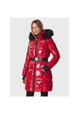 DKNY Пухено яке DL2MPF21 Червен Regular Fit - Pepit.bg